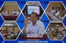 Gubernur NTB Lalu Muhamad Iqbal (tengah) saat memimpin rapat koordinasi persiapan penyelenggaraan MotoGP Pertamina Grand Prix of Indonesia 2026 di Hotel Lombok Raya, Mataram, Senin (14/9/2026).(Foto: Istimewa)