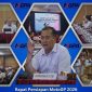 Gubernur NTB Lalu Muhamad Iqbal (tengah) saat memimpin rapat koordinasi persiapan penyelenggaraan MotoGP Pertamina Grand Prix of Indonesia 2026 di Hotel Lombok Raya, Mataram, Senin (14/9/2026).(Foto: Istimewa)