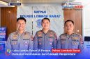 Jajaran Satlantas Polres Lombok Barat: Kasatlantas Iptu Anton Prasetya Wijaya (tengah) bersama Kanit Laka Ipda Wayan Adi Dharma (kiri) dan Kanit Regident Ipda Yuswanto (kanan), Senin (14/9/2026).(Foto: Halo NTB)