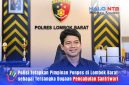Kasat Reskrim Polres Lombok Barat AKP Heddy Permana Putra, S.Tr.K., S.I.K. memberikan keterangan terkait penetapan tersangka pimpinan ponpes di Sekotong.(Foto: Istimewa)