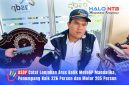 Port Operation Superintendent ASDP Cabang Lembar, Tondi Arifin Pohan,  saat diwawancarai awak media di Kantornya Pelabuhan Lembar, Senin (12/10/2026).(Foto: Istimewa)