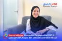 Kepala Kantor Kementerian Haji dan Umrah (Kemenhaj) Lombok Barat, H. Rina Margasari, saat ditemui di kantornya, Senin (20/10/2026).(Foto: Halo NTB)