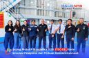 Foto bersama jajaran ITDC dan DLU usai melaksanakan simulasi angkutan pelayaran untuk memperkuat konektivitas transportasi menuju MotoGP Mandalika 2026 di Pelabuhan PDS Lembar, Lombok Barat, Selasa (6/10/2026).(Foto: Halo NTB)