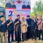 Ketua Dewan Pembina DPP, Ketua Umum DPP, dan Ketua DPD kabupaten/kota berpose bersama seusai tasyakuran HUT ke-20 Laskar NTB di Kopang, Lombok Tengah, Rabu (14/10/2026).(Foto: Halo NTB)
