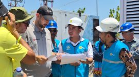 Pemeriksaan sistem kelistrikan dilakukan bersama untuk memastikan seluruh peralatan dan jaringan pendukung siap menunjang operasional MotoGP Mandalika 2026.(Foto: Istimewa)
