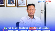General Manager PT Pelindo Cabang Lembar, Kunto Wibisono, saat memberikan keterangan kepada awak media di kantornya, Senin (12/10/2026).(Foto: Istimewa)