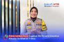 Kapolres Lombok Barat, AKBP Mellysa Amalia, saat memberikan keterangan resminya terkait kesiapan pengamanan Pilkades serentak di 77 desa, Kamis (15/10/2026).(Foto: Halo NTB).